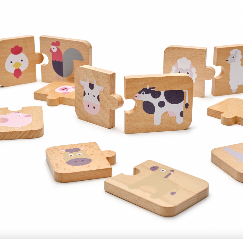 Puzzle Pequeña granja