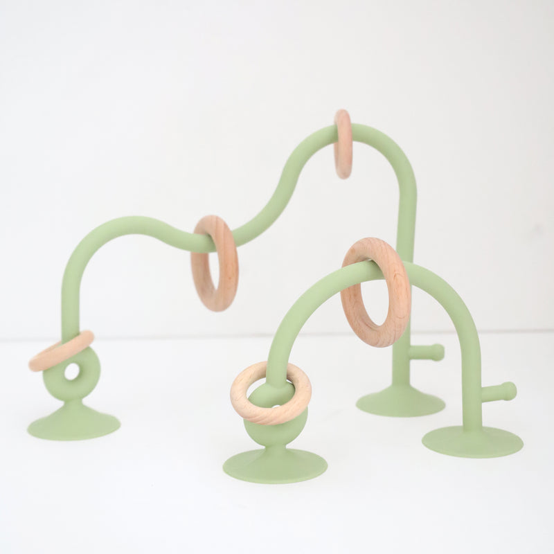 Juguete de silicona • Verde