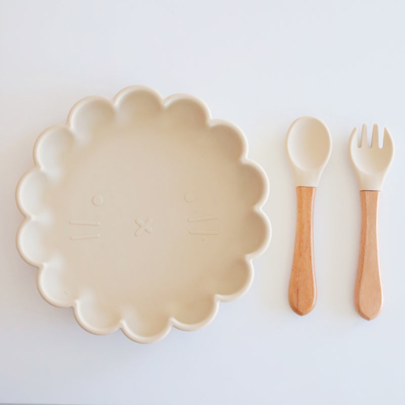Set de comida León • Beige