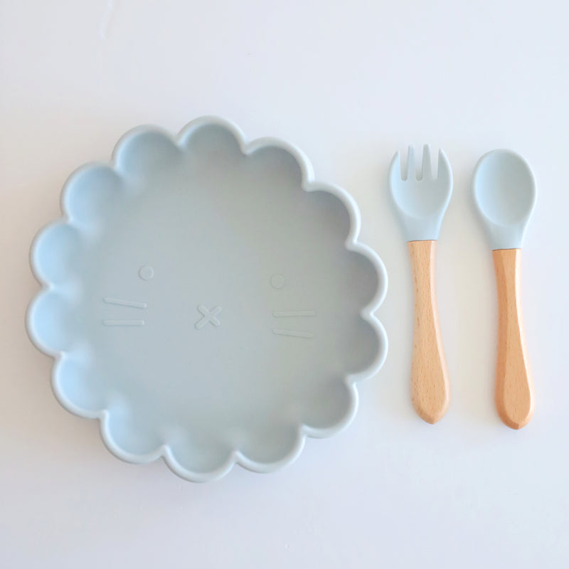 Set de comida León • Azul