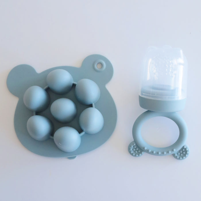 Set de comida Frutti • Azul