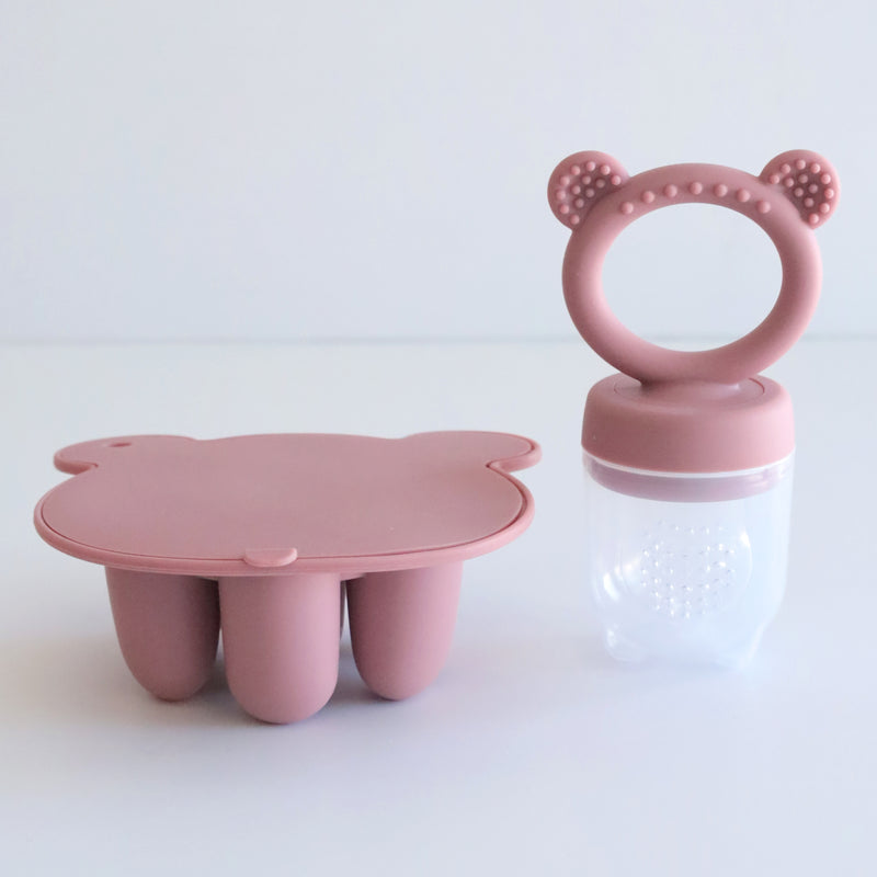 Set de comida Frutti • Rosa