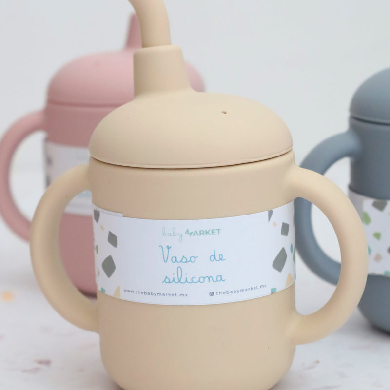 Vaso de silicona • Beige