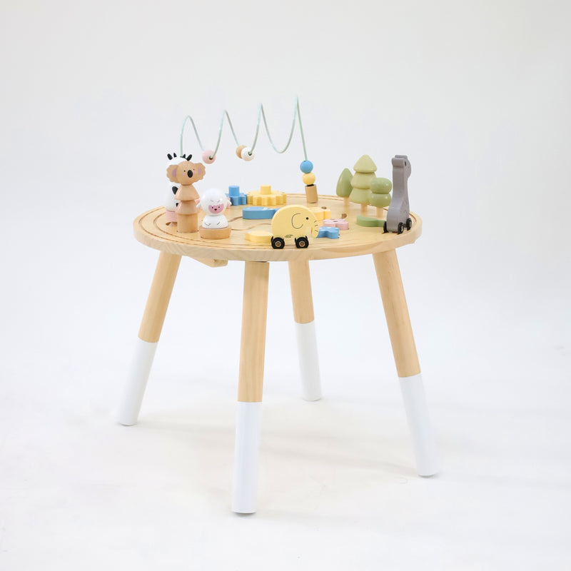 Mesa de actividades Explora